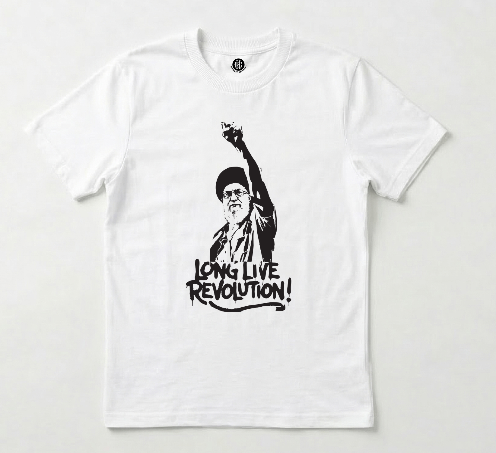 Long Live Revolution White Tee